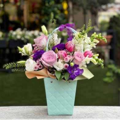 Hasbahçe Serisi Mor Lila